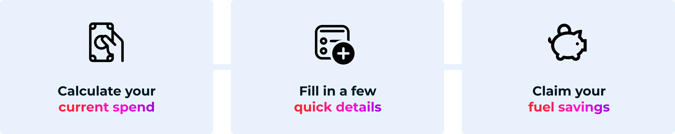 Three simple steps to save fuel